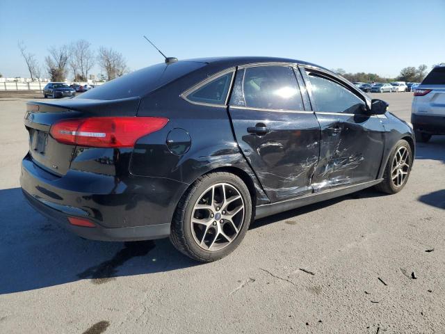 1FADP3H24JL220820 - 2018 FORD FOCUS SEL BLACK photo 3