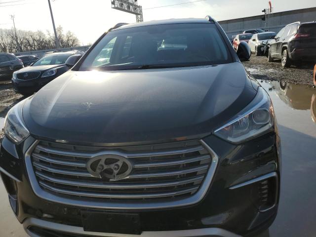 KM8SM4HF8HU214909 - 2017 HYUNDAI SANTA FE SE BLACK photo 5