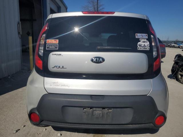 KNDJP3A54F7779267 - 2015 KIA SOUL + SILVER photo 6