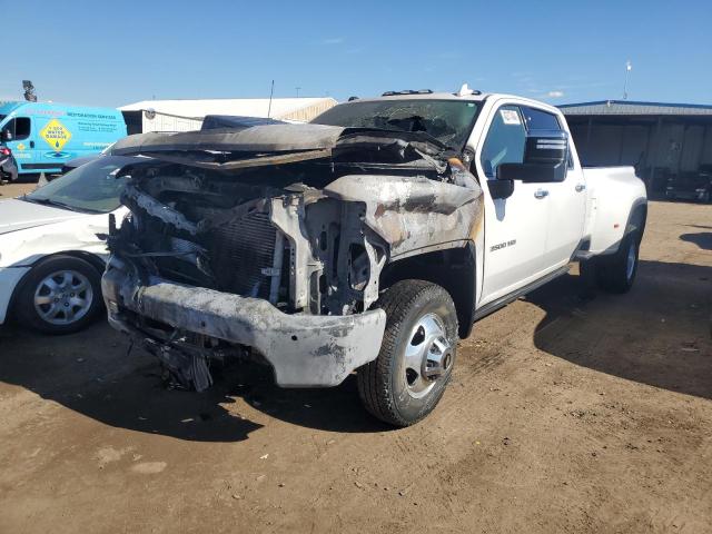 1GC4YVEY3MF173410 - 2021 CHEVROLET SILVERADO K3500 HIGH COUNTRY WHITE photo 1