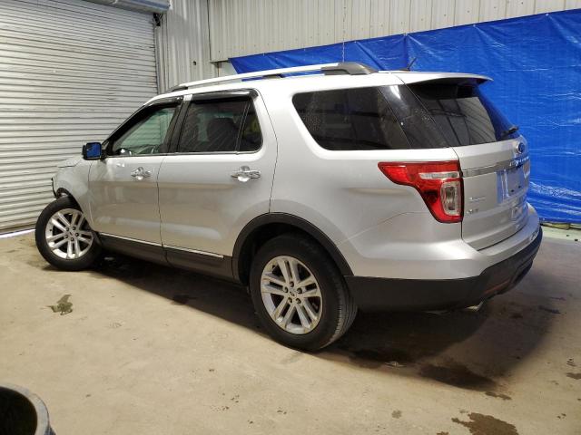 1FM5K7D80FGC22591 - 2015 FORD EXPLORER XLT SILVER photo 2