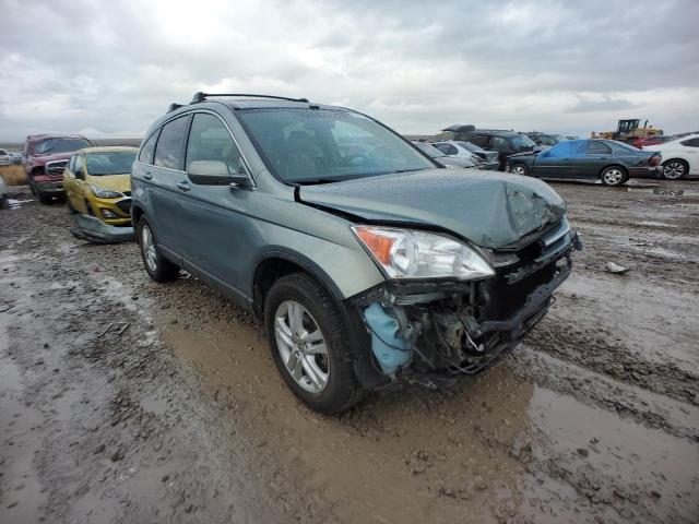 5J6RE4H71AL029695 - 2010 HONDA CR-V EXL TURQUOISE photo 4