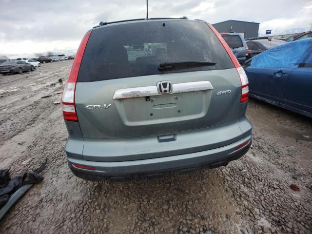 5J6RE4H71AL029695 - 2010 HONDA CR-V EXL TURQUOISE photo 6