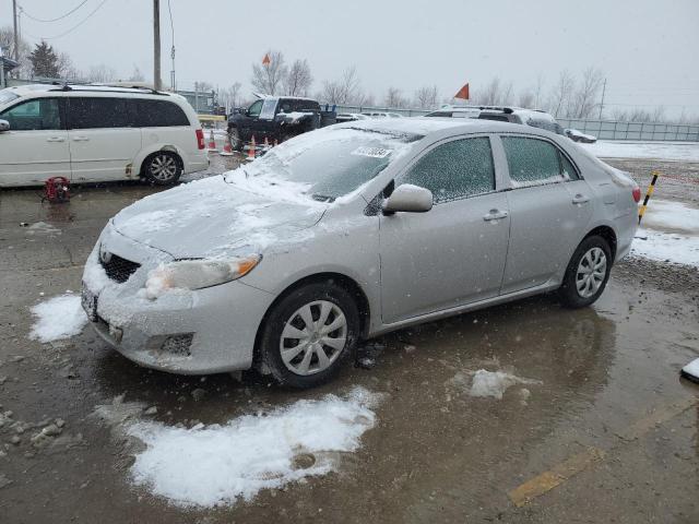 1NXBU4EE4AZ224483 - 2010 TOYOTA COROLLA BASE SILVER photo 1