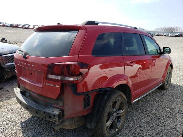 3C4PDCGB7ET261132 - 2014 DODGE JOURNEY CROSSROAD RED photo 3