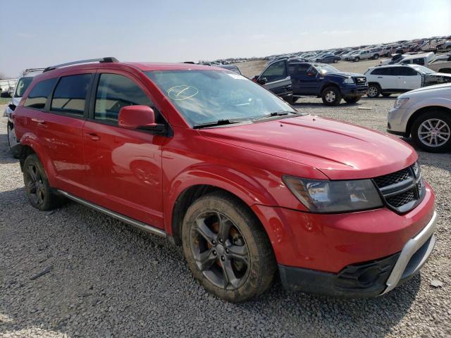 3C4PDCGB7ET261132 - 2014 DODGE JOURNEY CROSSROAD RED photo 4