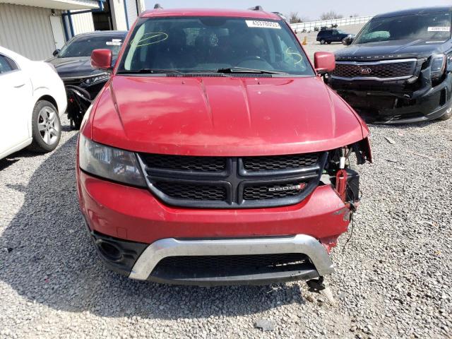 3C4PDCGB7ET261132 - 2014 DODGE JOURNEY CROSSROAD RED photo 5