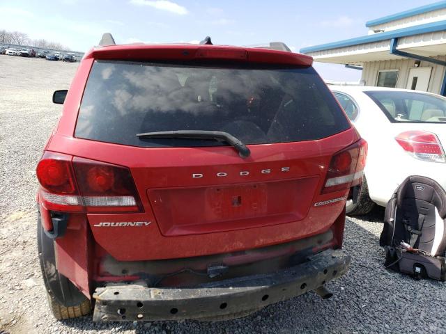 3C4PDCGB7ET261132 - 2014 DODGE JOURNEY CROSSROAD RED photo 6