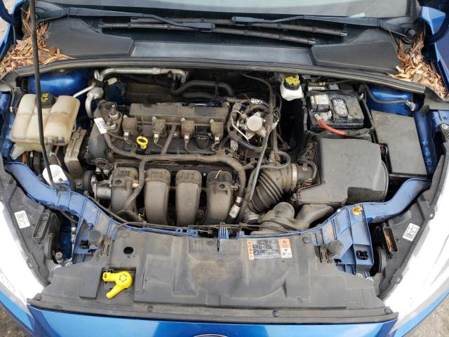 1FADP3K24JL295414 - 2018 FORD FOCUS SE BLUE photo 11