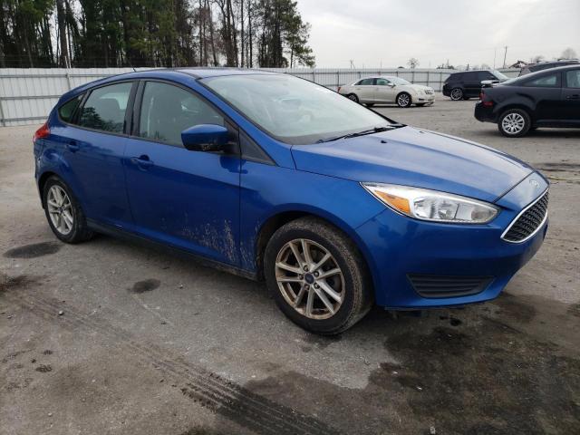 1FADP3K24JL295414 - 2018 FORD FOCUS SE BLUE photo 4