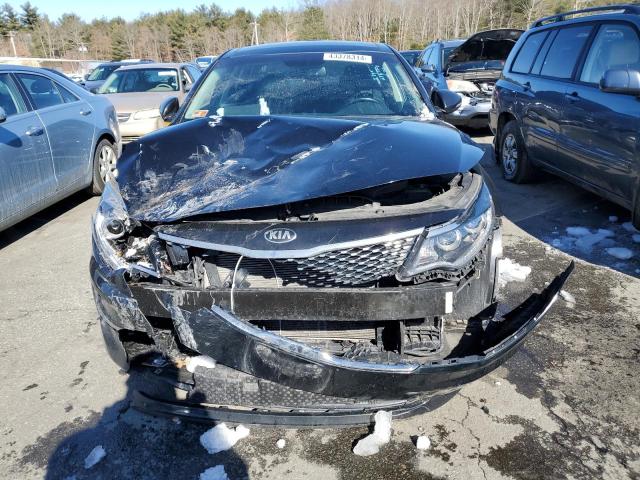 5XXGU4L38GG117589 - 2016 KIA OPTIMA EX BLACK photo 5