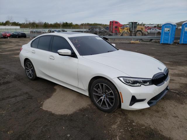 3MW5R7J07L8B18654 - 2020 BMW 330XI WHITE photo 4