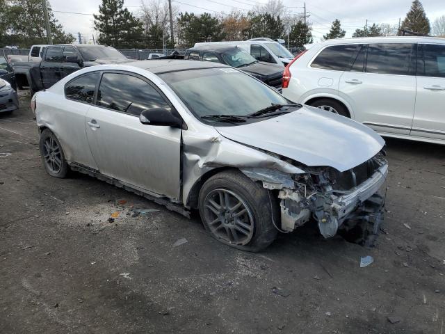 JTKDE167780269341 - 2008 TOYOTA SCION TC SILVER photo 4