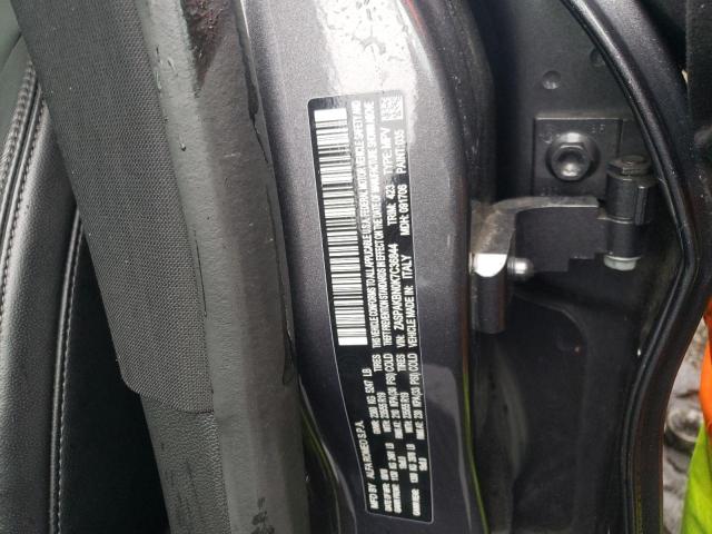 ZASPAKBN0K7C36844 - 2019 ALFA ROMEO STELVIO TI GRAY photo 14