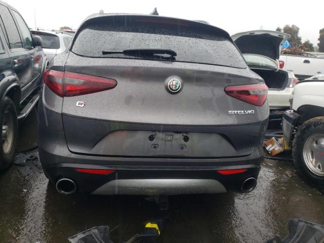 ZASPAKBN0K7C36844 - 2019 ALFA ROMEO STELVIO TI GRAY photo 6