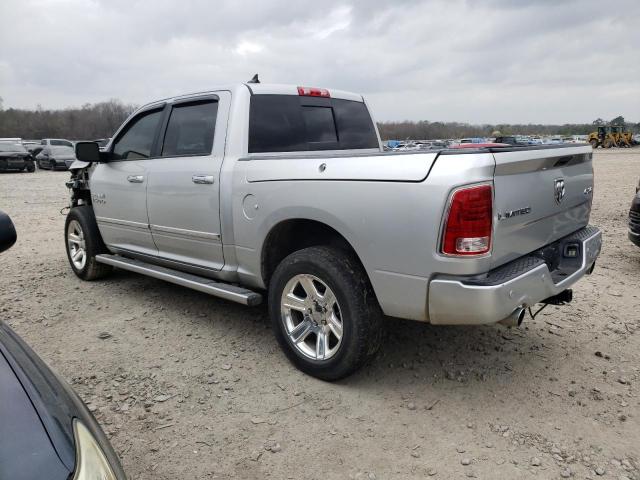 1C6RR7PT0FS539664 - 2015 RAM 1500 LONGHORN SILVER photo 2