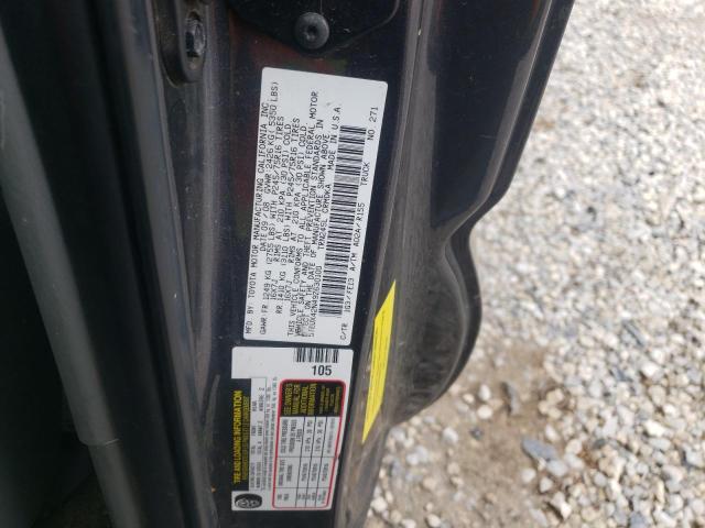 5TEUX42N49Z630100 - 2009 TOYOTA TACOMA ACCESS CAB Графитовый фото 12