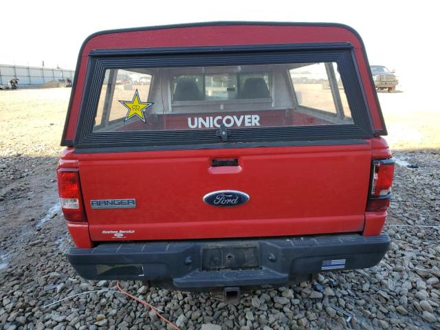 1FTYR10DX9PA45713 - 2009 FORD RANGER RED photo 6