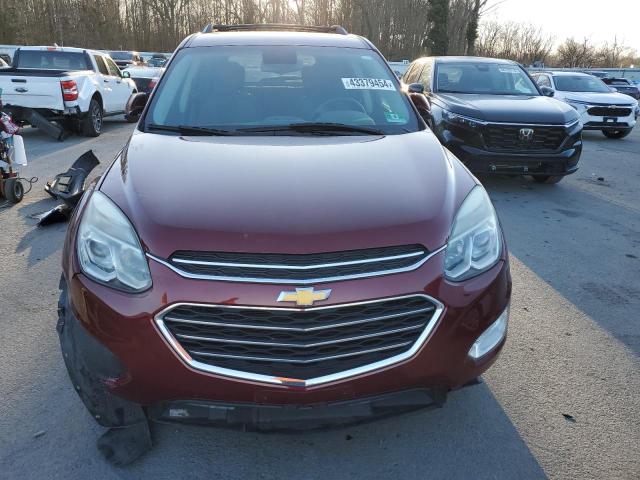 2GNALCEK7G1165248 - 2016 CHEVROLET EQUINOX LT RED photo 5