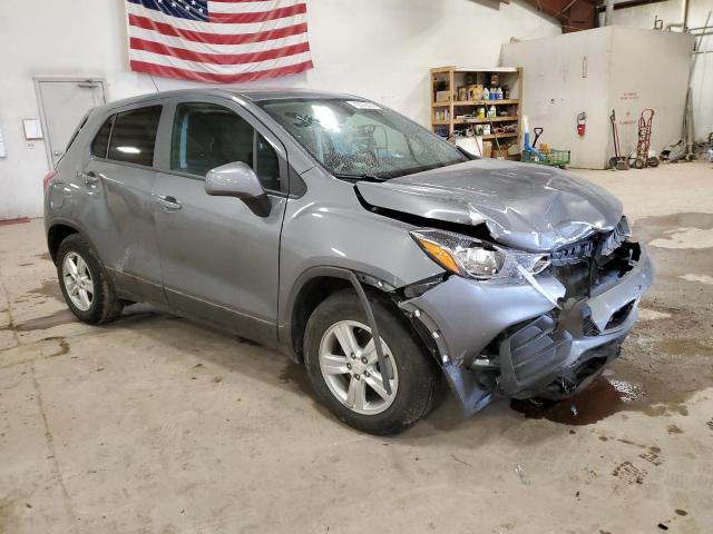 3GNCJKSB5LL192745 - 2020 CHEVROLET TRAX LS GRAY photo 4