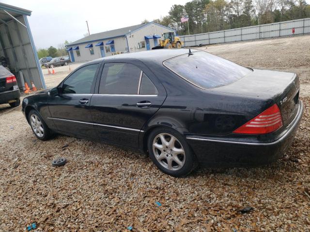 WDBNG83J43A364519 - 2003 MERCEDES-BENZ S 430 4MATIC BLACK photo 2