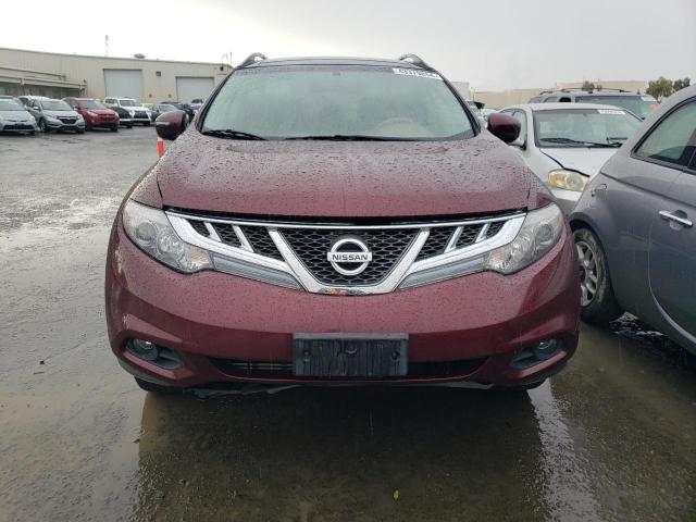 JN8AZ1MU1BW060953 - 2011 NISSAN MURANO S MAROON photo 5