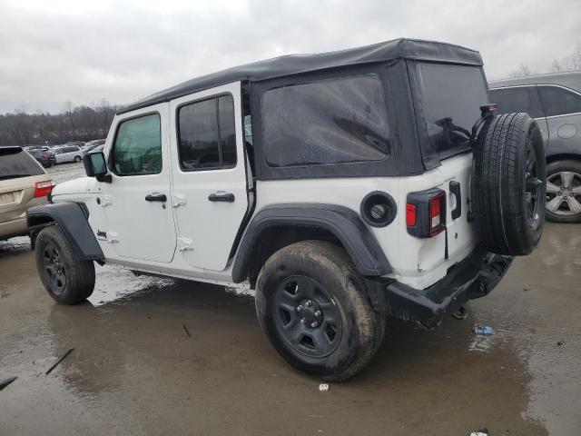 1C4HJXDG3PW625399 - 2023 JEEP WRANGLER SPORT WHITE photo 2