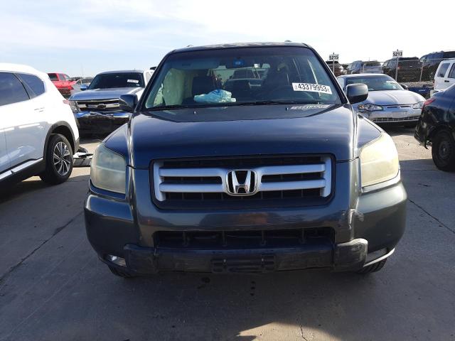 5FNYF28516B030647 - 2006 HONDA PILOT EX BLUE photo 5