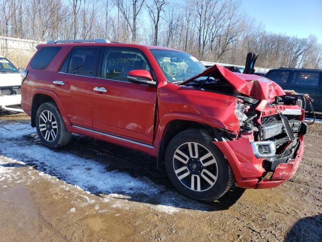 JTEBU5JR9H5424357 - 2017 TOYOTA 4RUNNER SR5/SR5 PREMIUM 红色 照片 4