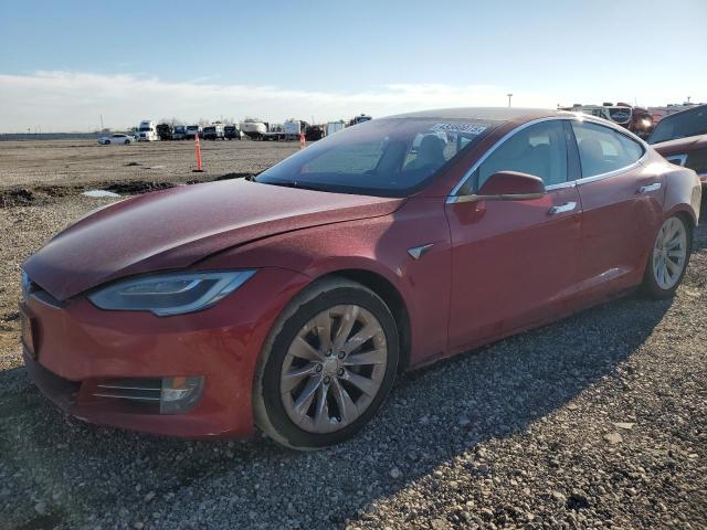 5YJSA1E2XJF259183 - 2018 TESLA MODEL S RED photo 1