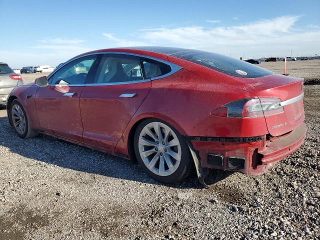 5YJSA1E2XJF259183 - 2018 TESLA MODEL S RED photo 2