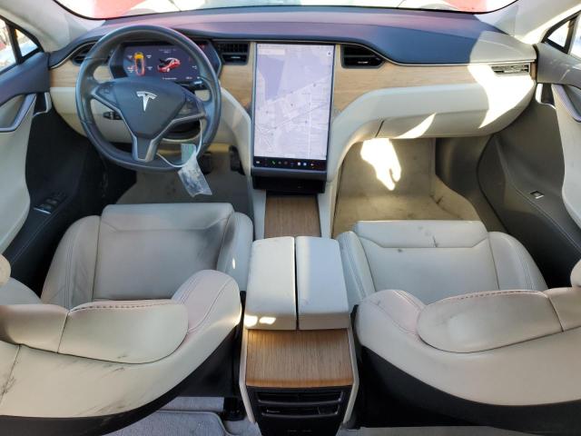 5YJSA1E2XJF259183 - 2018 TESLA MODEL S RED photo 8