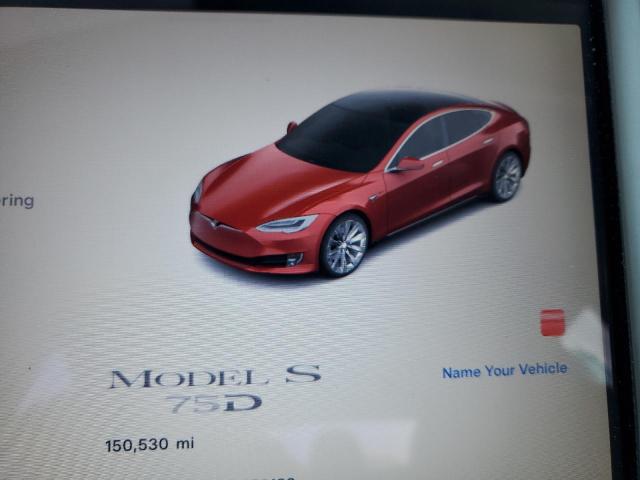 5YJSA1E2XJF259183 - 2018 TESLA MODEL S RED photo 9
