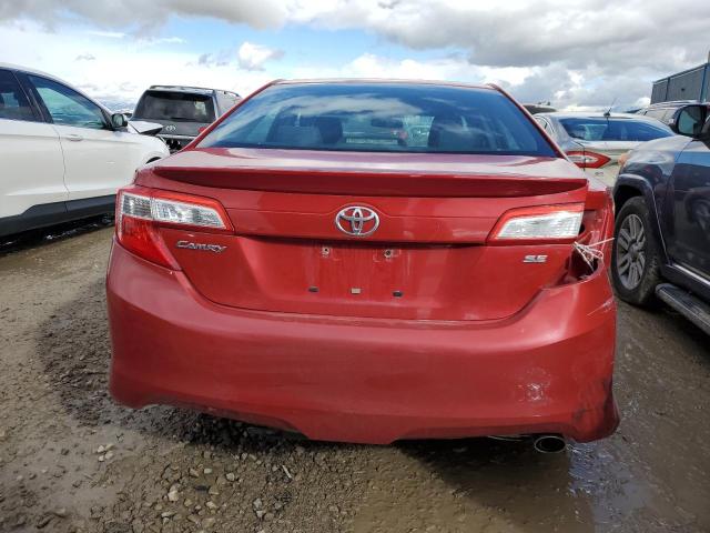 4T1BF1FK9CU625818 - 2012 TOYOTA CAMRY BASE RED photo 6