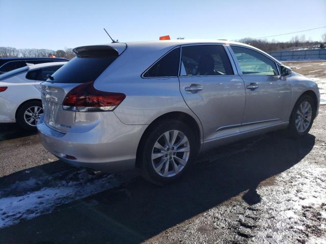 4T3BA3BB8DU047686 - 2013 TOYOTA VENZA LE SILVER photo 3