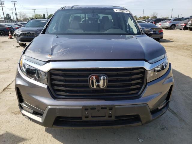 5FPYK3F51PB036932 - 2023 HONDA RIDGELINE RTL GRAY photo 5