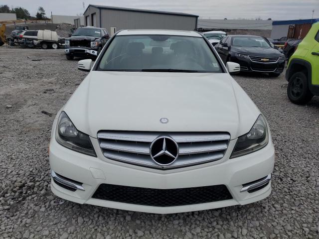 WDDGF4HB1CR223860 - 2012 MERCEDES-BENZ C 250 WHITE photo 5