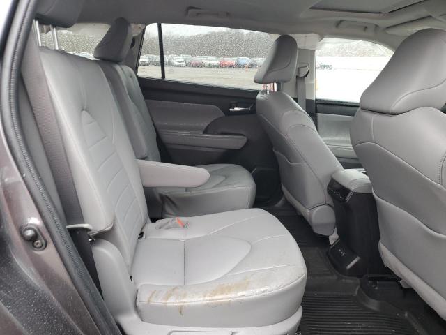 5TDGZRAH5NS103772 - 2022 TOYOTA HIGHLANDER XLE GRAY photo 11