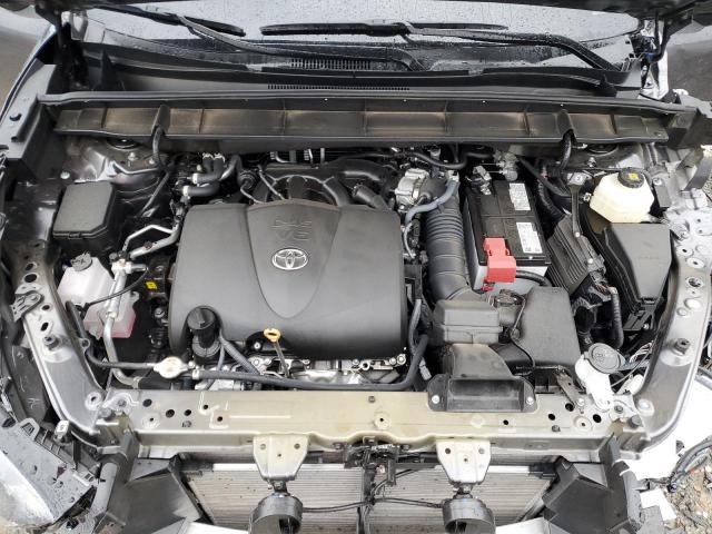 5TDGZRAH5NS103772 - 2022 TOYOTA HIGHLANDER XLE GRAY photo 12