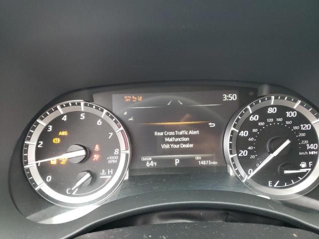 5TDGZRAH5NS103772 - 2022 TOYOTA HIGHLANDER XLE GRAY photo 9