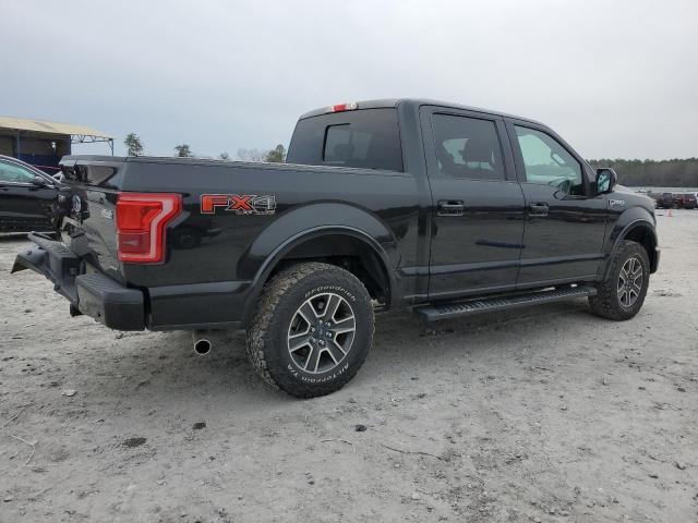 1FTEW1EF8FFA66681 - 2015 FORD F150 SUPERCREW BLACK photo 3