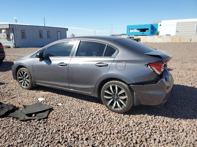 19XFB2F92EE032775 - 2014 HONDA CIVIC EXL GRAY photo 2