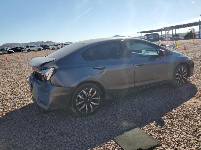 19XFB2F92EE032775 - 2014 HONDA CIVIC EXL ნაცრისფერი ფოტო 3