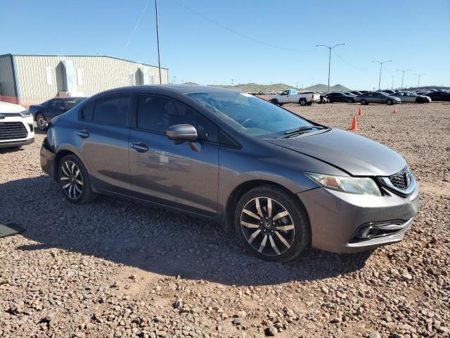 19XFB2F92EE032775 - 2014 HONDA CIVIC EXL GRAY photo 4