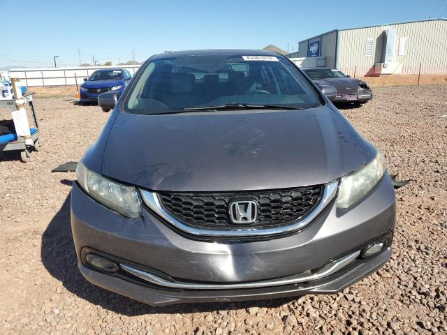 19XFB2F92EE032775 - 2014 HONDA CIVIC EXL GRAY photo 5