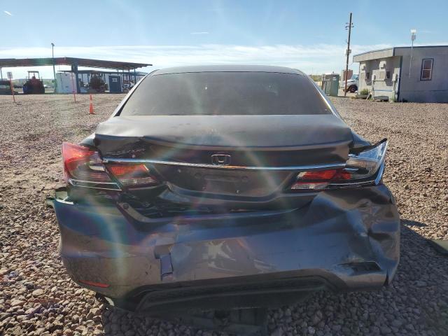 19XFB2F92EE032775 - 2014 HONDA CIVIC EXL GRAY photo 6