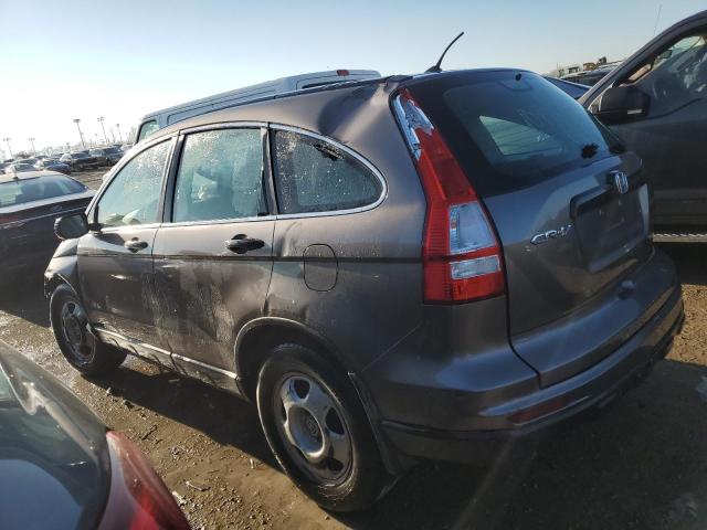 5J6RE3H37AL043799 - 2010 HONDA CR-V LX BLUE photo 2