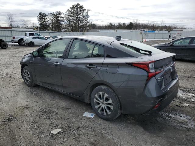 JTDL9RFU6L3013498 - 2020 TOYOTA PRIUS LE GRAY photo 2