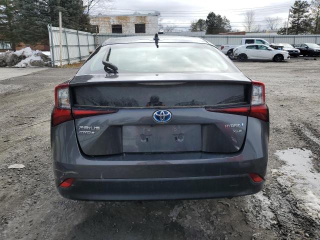 JTDL9RFU6L3013498 - 2020 TOYOTA PRIUS LE GRAY photo 6