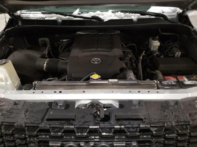 5TFUM5F16FX060870 - 2015 TOYOTA TUNDRA DOUBLE CAB SR/SR5 SILVER photo 11